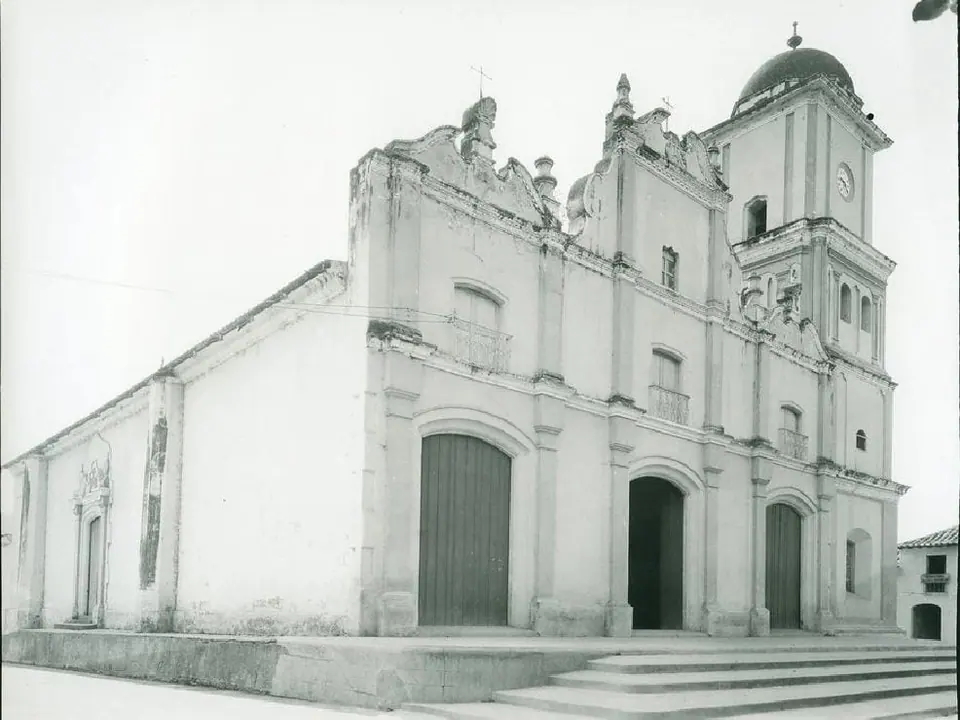 The Church of Dulce Nombre de Jesús in 1920